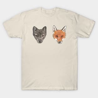 Arctic Fox Red Fox T-Shirt